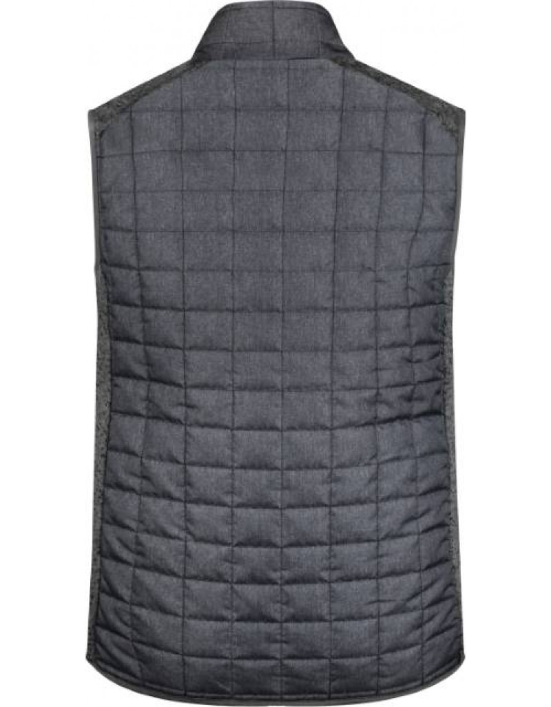 Vestă hibridă tricotată pentru bărbați